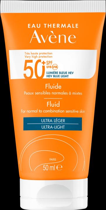 Avène Sonnenfluid SPF50+ (Sonnencreme Gesicht, SPF 50, 50 ml, 70 g)