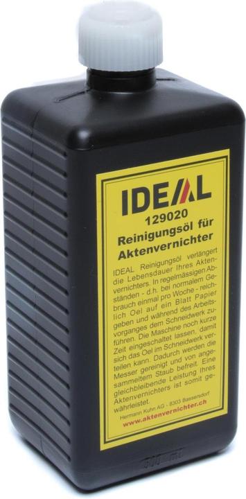 Produktbild Ideal Reinigungsöl, 1/2 l für Aktenvernichter