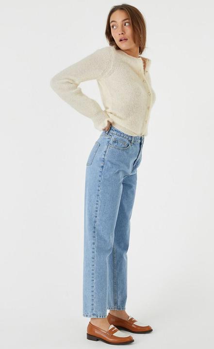 Produktbild La Redoute Collections Boyfit-Jeans mit hohem Bund (XL)