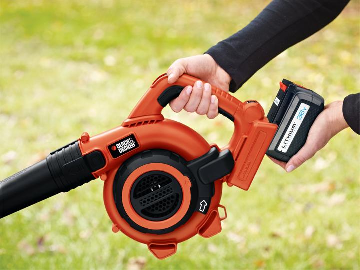 Produktbild Black & Decker Gwc3600l20 (Akkubetrieb, Laubsauger-& bläser, Laubbläser, Laubsauger)