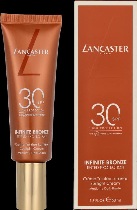 Image du produit Lancaster Infinite Bronze Sunlight Crème de protection solaire Facteur 30 No 2 (Crème solaire, SPF 30, 50 ml, 80 g)