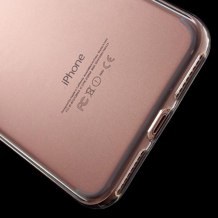 Produktbild Cover-Discount iPhone 8 Plus / 7 Plus - Gummi Silikon Hülle extra dünn transparent (Apple iPhone 7 Plus, Apple iPhone 8 Plus)