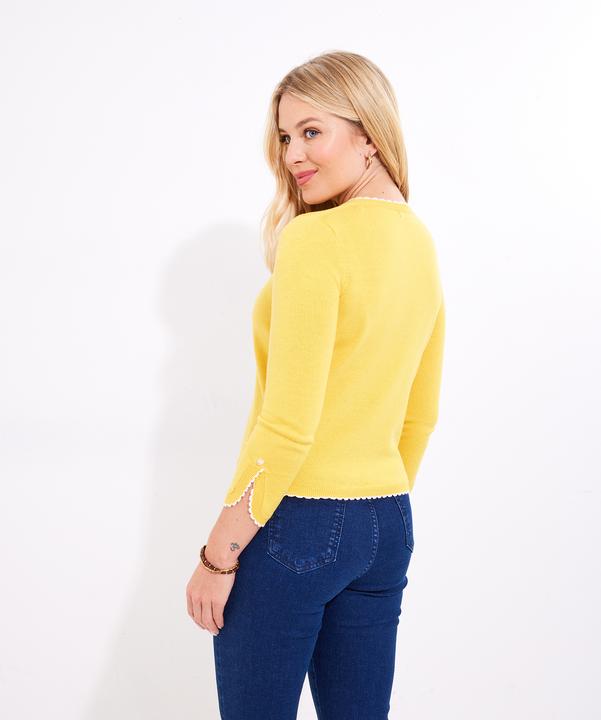 Image du produit Joe Browns Frilly Scoop Neck Cardigan (38)