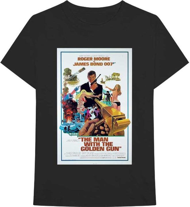 James Bond The Man With The Golden Gun TShirt