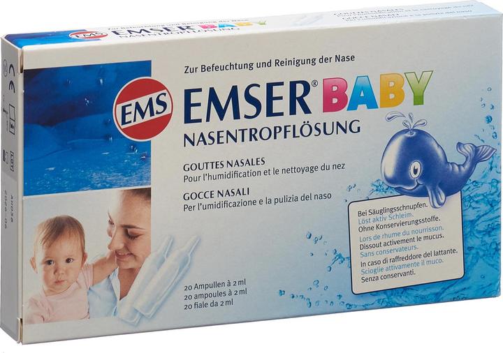 Emser Solution nasale pour bébé (20 pièce(s))