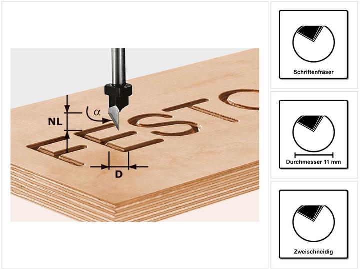 Actual product image Festool Font cutter TC S8 D11/60°