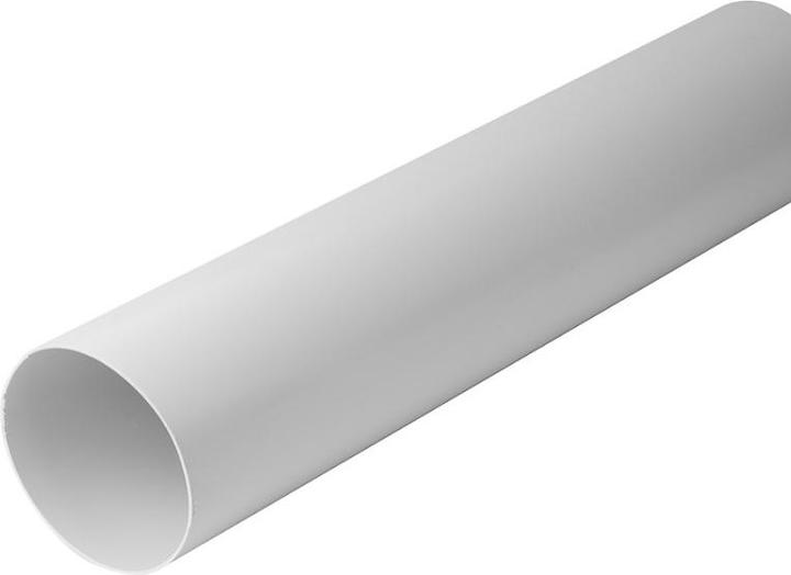 Produktbild Euro3plast VENTILATION DUCT 100MM 0,5M WHITE PLAST