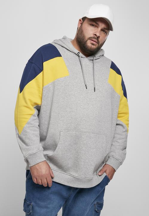Image du produit Urban Classics Oversize 3-Tone Hoody (S)