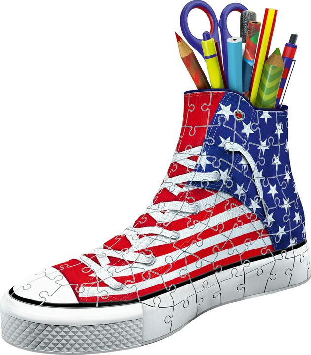 Produktbild Ravensburger 3D Puzzle-Amerika Sneaker (108 Teile)