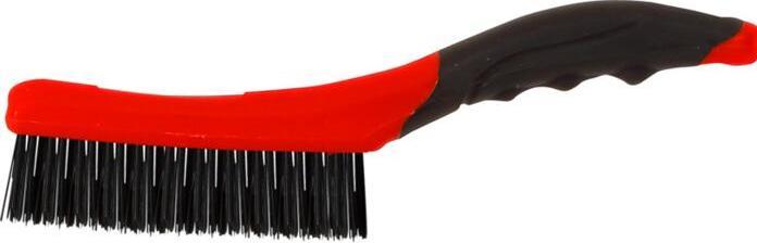 Actual product image Proline Pro-Line nylon wire brush, 4 x 16 rows, 260 mm (32644)