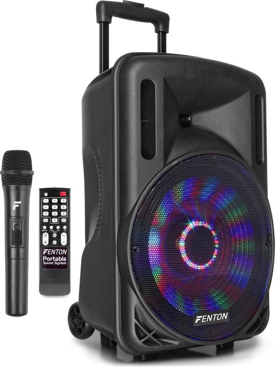 Image du produit Fenton FT12LED Haut-parleur à chariot actif (Actif, 1x 700 W)