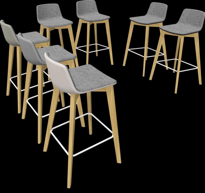 Image du produit Narbutas Tabouret de bar Twist & Sit
