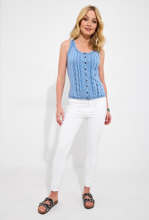 Produktbild Joe Browns Washed Denim Button Front Vest (14)