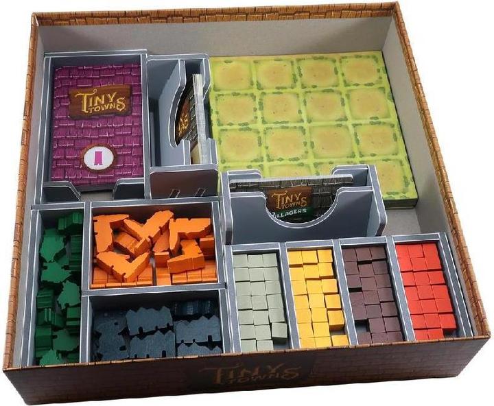 Produktbild Folded Space FS-TINYT - Insert: Tiny Towns einschliesslich Villagers, Fortune und Tiny Trees