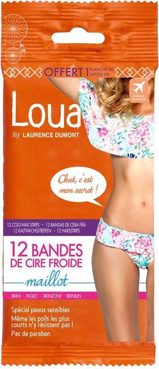 Laurence Dumont Loua Bandes Cire Froide Maillot X (12 x)