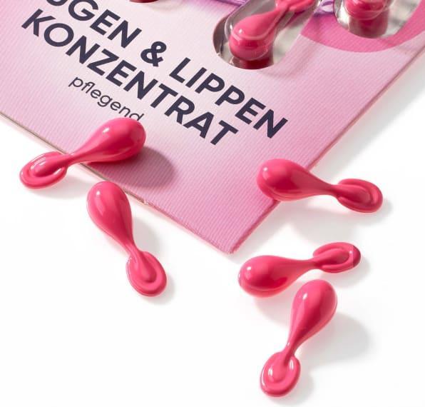 Produktbild dm Balea Konzentrat Augen & Lippen (Serum, Tag + Nacht)