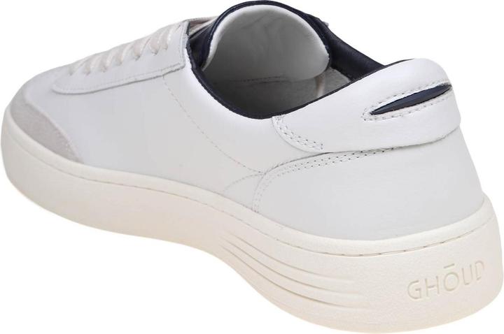 Immagine prodotto Ghoud lido low sneakers in white/blue leather and suede (42)