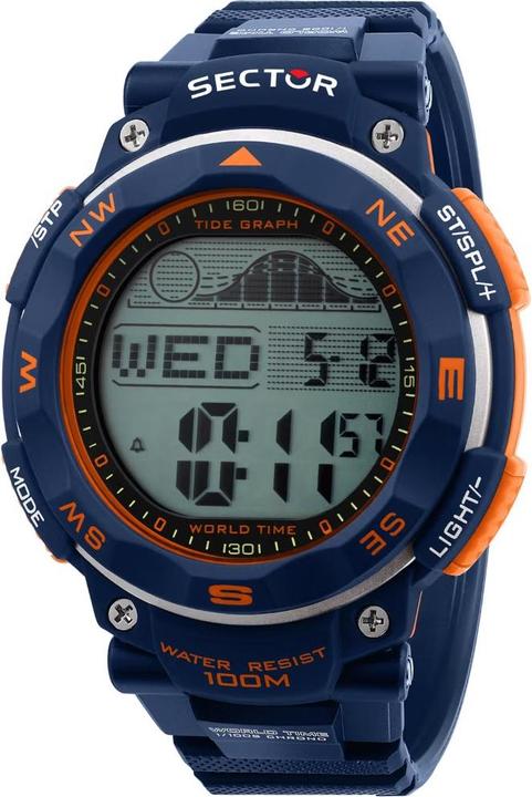 Actual product image Sector R3251534001 EX-35 (Digital watch, 51 mm)