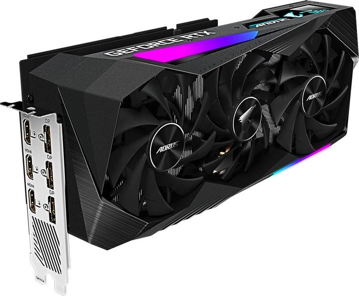 Actual product image Gigabyte GeForce AORUS RTX 3060 Ti Master (8 GB)