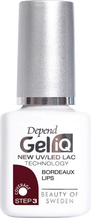 Immagine prodotto Depend Gel iQ Bordeaux Labbra 5 ml (Labbra bordeaux, Smalto per unghie effetto gel)