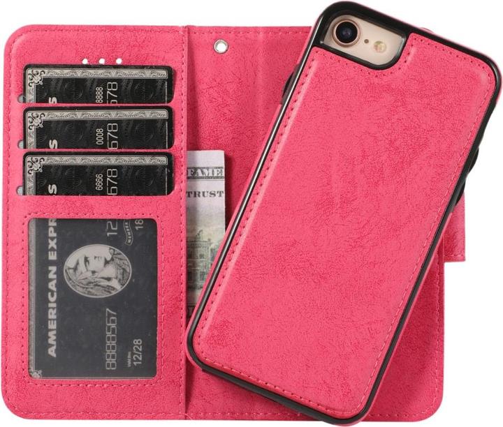 Produktbild Cover-Discount iPhone SE / 8 / 7 - Etui mit Rückenhülle Kombi pink (Apple iPhone SE (2nd Gen), Apple iPhone 8, Apple iPhone 7)