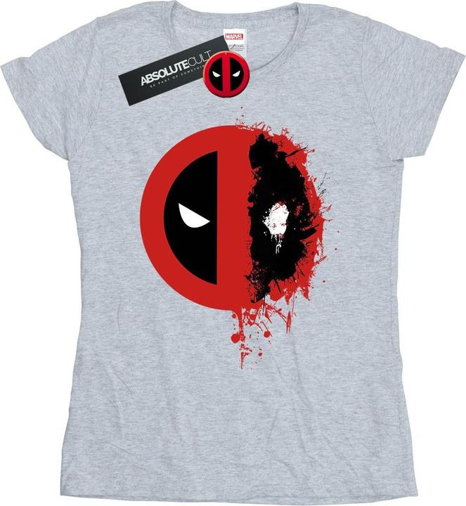 Immagine prodotto Deadpool Split Splat Logo Maglietta Donna (XL)