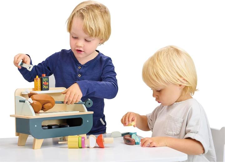 Produktbild Tender Leaf Toys Holzgrill Spielset