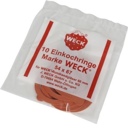 Produktbild Weck Gummiringe (10 Stk., 0.00 l)