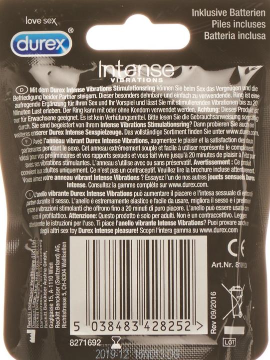 Immagine prodotto Durex Play Vibrations Ring (4 cm)