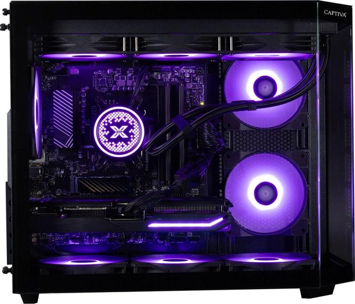 Actual product image Captiva Advanced Gaming I85-588 Core i5 RTX 4060 (Intel Core i5 14600KF, 16 GB, 1000 GB, GeForce RTX 4060)