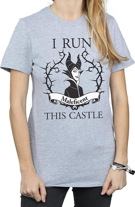 Produktbild Maleficent I Run This Castle Boyfriend TShirt (XXL)