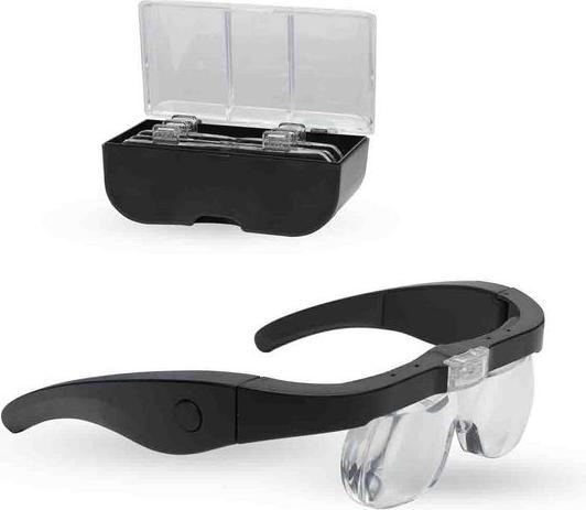 Actual product image Rs Pro Pro LED Magnifier Glasses with USB