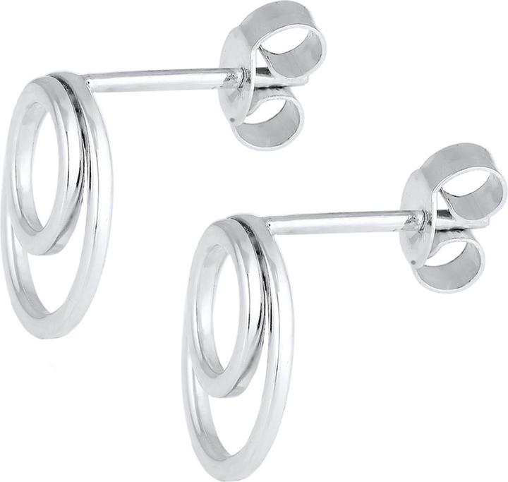 Produktbild Elli Ohrringe Kreis Ringe Basic Geo Minimal 925 Sterling Silber (925er Sterling Silber)