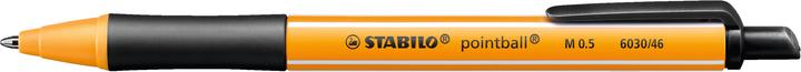 STABILO pointball retractable biros (Black, 1 x)