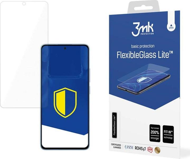 Actual product image 3MK FlexibleGlass Lite (1 Piece, Xiaomi Redmi Note 13 4G)