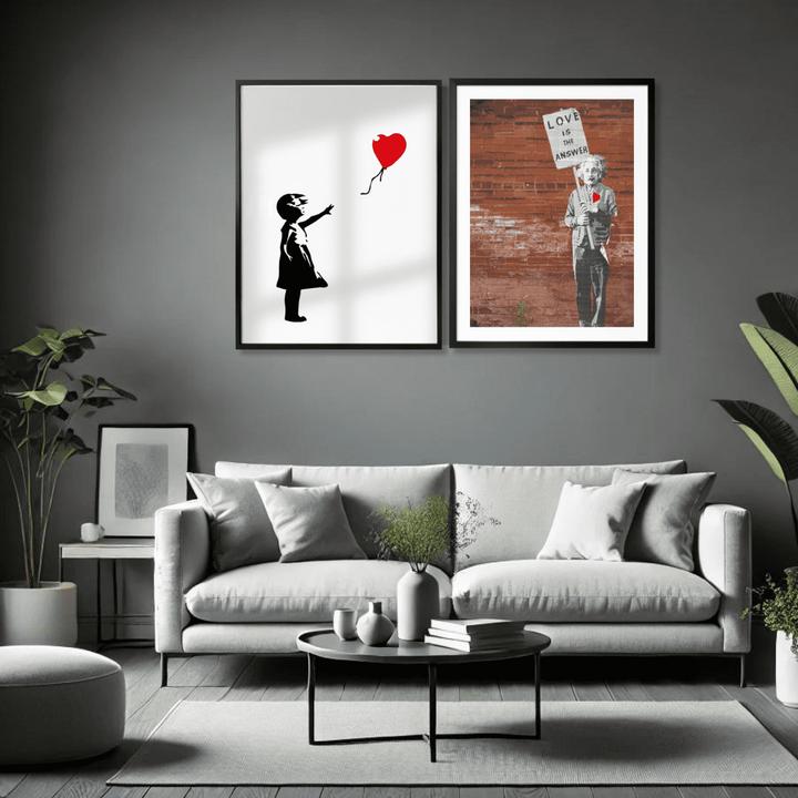 Image du produit Trenddeko Poster Banksy (7,5 x 7,5 x 97,5 cm)