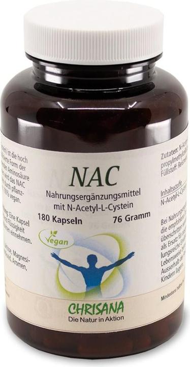 Chrisana NAC capsule (180 Piece, Capsules, 122 g)