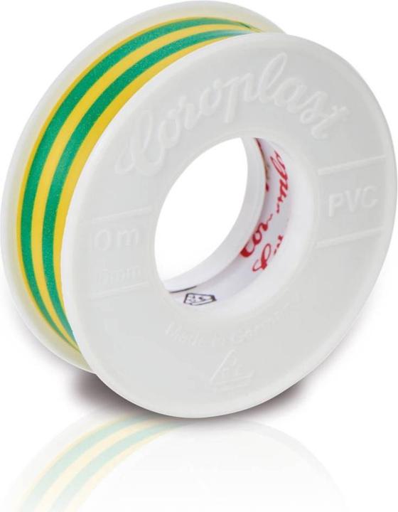 Actual product image Coroplast COROPLAS 302 0,15MMx15MMx10M PVC electrical insulating tape 302, VDE, EN 6045 302015MMX15MMX1 (15 mm)