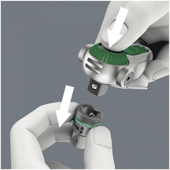 Actual product image Wera 8000 B Zyklop Speed Ratchet (3/8")