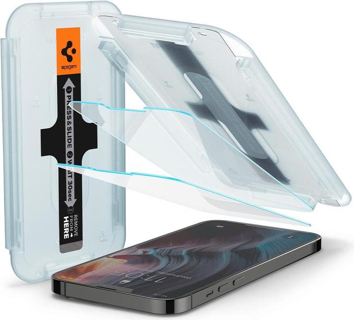 Produktbild Spigen EZ Fit Glas.tR (1 Stück, Apple iPhone 13 Pro Max)