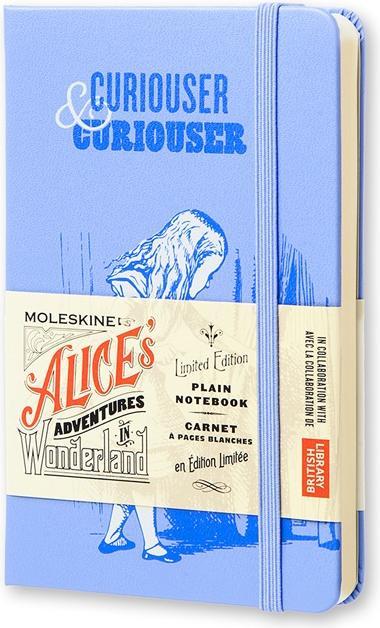 Immagine prodotto Moleskine Taccuino Alice vuoto (A6, Nessuna, Copertina rigida)