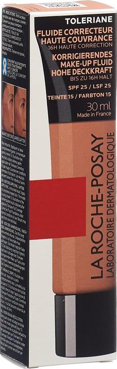 Actual product image La Roche Posay Toleriane fond de teint fluide 15 Tb 30 ml (No. 15 - Nude)