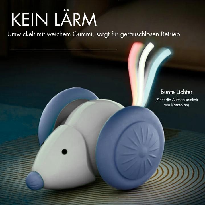 Immagine prodotto Suba Interaktives Katzenspielzeug, LED-Leuchtmaus, Elektrische, USB Aufladbar