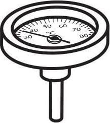 Immagine prodotto WMF Ricambio per vaporizzatore Vitalis Termometro (Metallo)