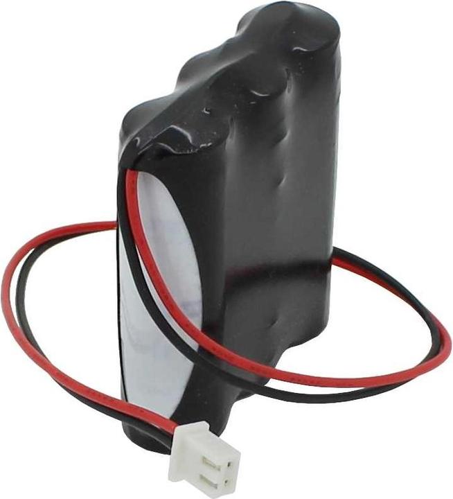 Actual product image XCell Emergency lighting battery NiMH 3.6V 1500mAh F1x3 Mignon AA replaces Fischer AP-0360-0100-AA-NC-01 (1 pcs., 1500 mAh, Battery + charger)