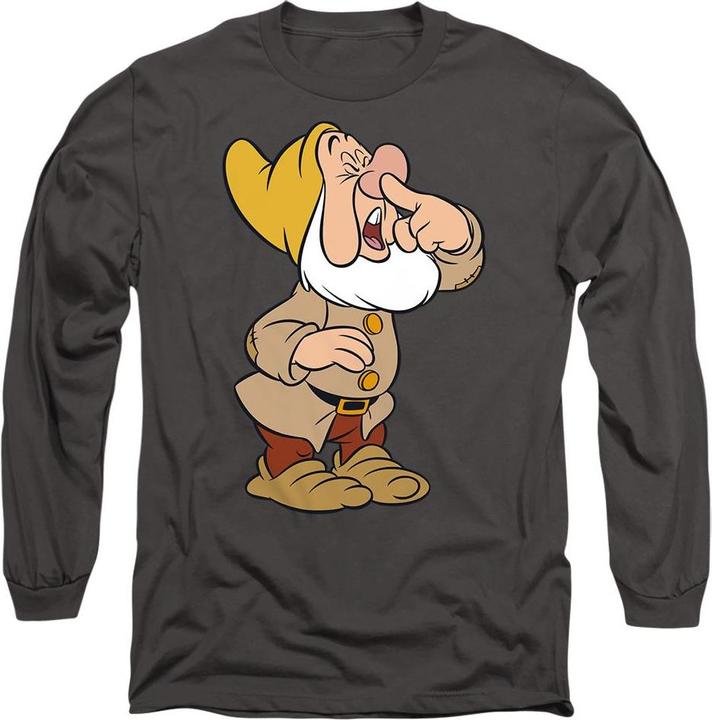 Actual product image Snow White Unisex Adult Sneezy T-Shirt (XXL)