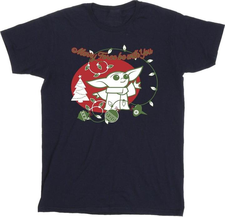 Produktbild Star Wars Baby Yoda Force Be With You TShirt (L)