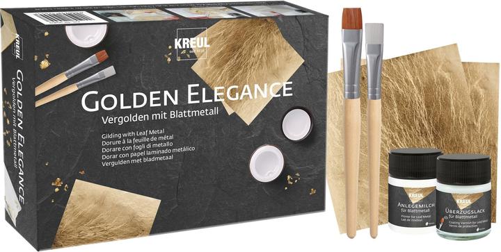 Produktbild Kreul Vergolden mit Blattmetall Set (Gold, 50 ml)