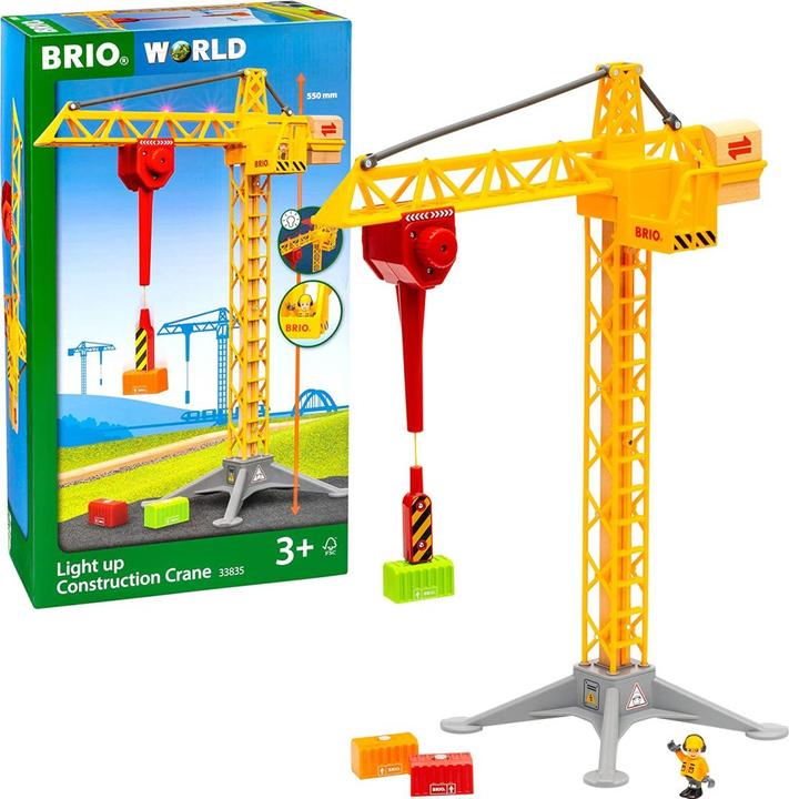 Produktbild Brio Baukran mit Lichtern