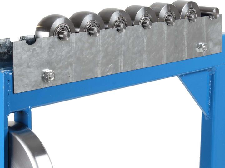 Image du produit Wiltec XPOtool Roue anglaise à 6 Rouleaux d'étirage pour l'usinage des métaux English wheel Atelier